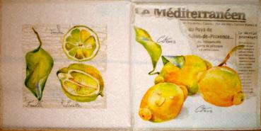 011 Lemons,  Oranges - 3-ply - Home Fashion